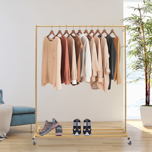 Golden metal freestanding - golden,